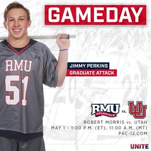 Image post by @RMUAthletics on Facebook