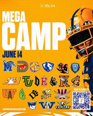 Image post by @KentStFootball on Facebook