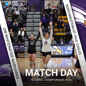 Image post by @uwwhitewatervolleyball on Instagram
