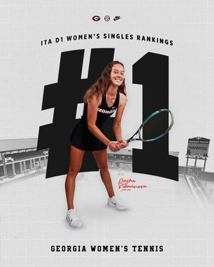 Image post by @ugawomenstennis on Instagram