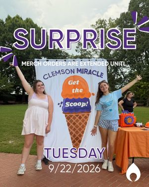 Image post by @clemsonmiracle on Instagram