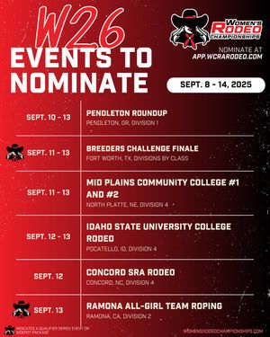 Image post by @womensrodeo on Instagram