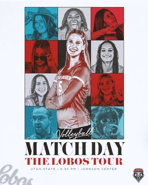 Image post by @UNMLoboVB on Twitter