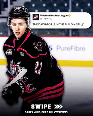 Image post by @westernhockeyleague on Instagram