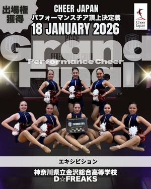 Image post by @cheer_japan on Instagram