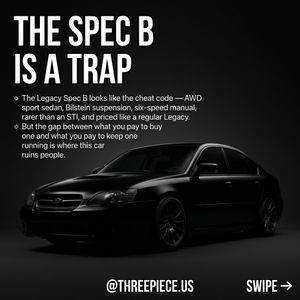Image post by @threepiece.us on Instagram