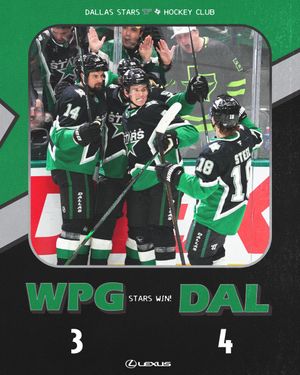 Image post by @DallasStars on Twitter