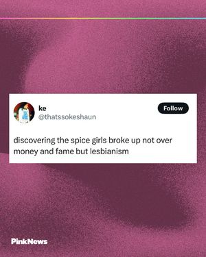 Image post by @pinknews on Instagram