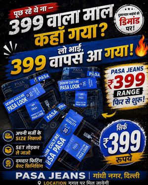 Image post by @jeans_factory_delhi on Instagram