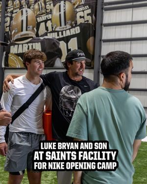 Image post by @saints on Instagram
