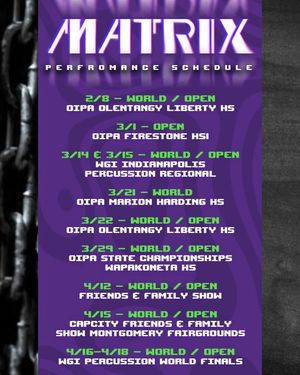 Image post by @matrixpercussion on Instagram