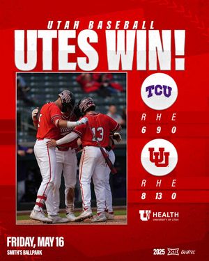 Image post by @utahbaseball on Instagram