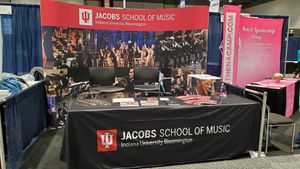 Image post by @IUbands on Facebook