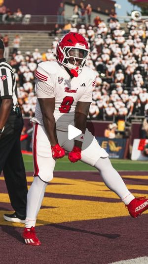 Image post by @miamiohfootball on Instagram