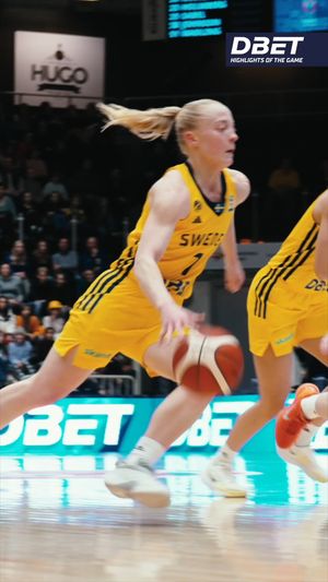Video post by @swebasketball on Facebook