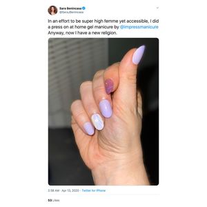 Image post by @impresslashes on Instagram