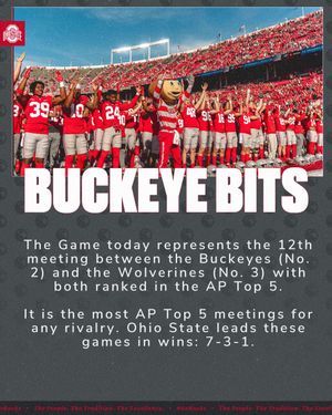 Image post by @OhioStAthletics on Twitter