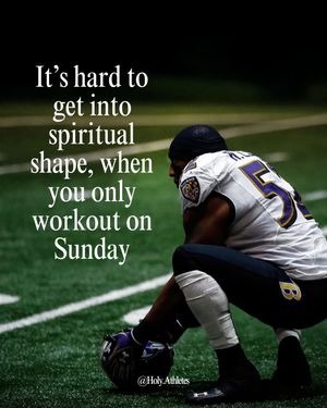 Image post by @holy.athletes on Instagram