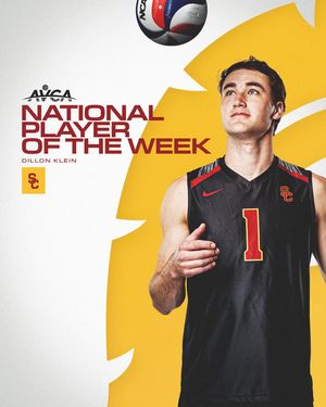 Image post by @uscmensvolley on Instagram