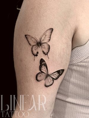 Image post by @christina.lineartattoo on Instagram