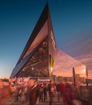 Image post by @usbankstadium on Instagram