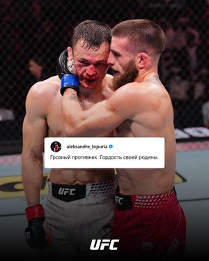 Image post by @ufceurasia on Instagram