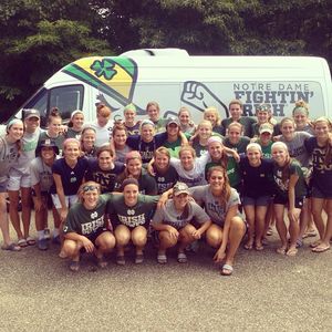 Image post by @ndwomenslax on Instagram
