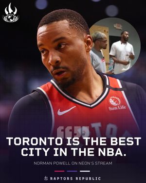Image post by @raptorsrepublic on Instagram