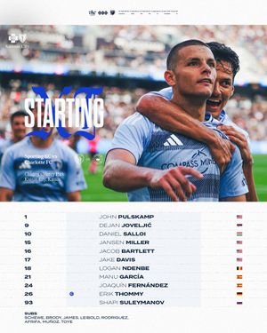 Image post by @SportingKC on Twitter