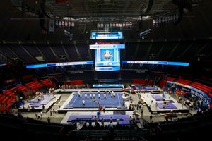 Image post by @ou_mgymnastics on Instagram