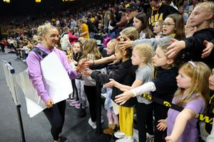 Image post by @IowaGymnastics on Twitter