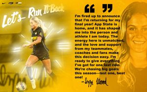 Image post by @appstatewsoccer on Twitter