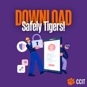 Image post by @clemsonIT on Facebook