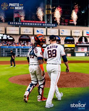Image post by @astros on Instagram