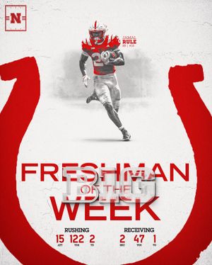 Image post by @huskerfootball on Instagram
