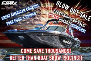 Image post by @charlotteskiboats on Facebook
