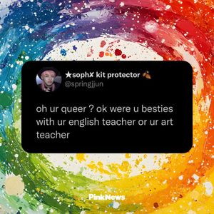 Image post by @pinknews on Instagram