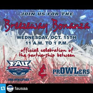 Image post by @fauathletics on Instagram