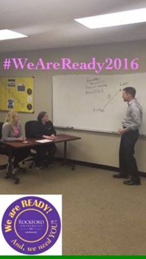 Video post by @RockfordUniversity on Facebook