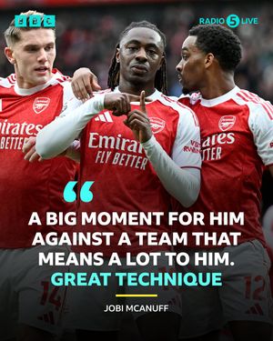 Image post by @5liveSport on Twitter