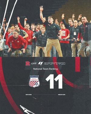Image post by @ruwrestling on Instagram