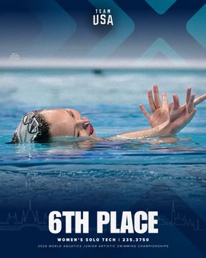 Image post by @usaartisticswimming on Instagram