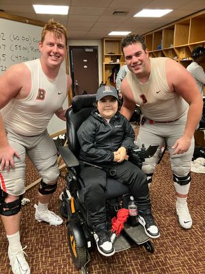 Image post by @BrownU_Football on Twitter
