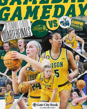 Image post by @NDSUwbb on Twitter