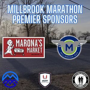 Image post by @millbrookmarathon on Facebook