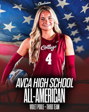 Image post by @cofcvolleyball on Instagram