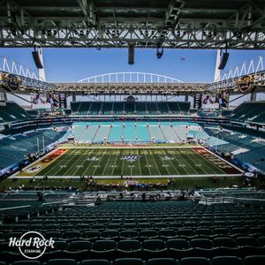 Image post by @hardrockstadium on Instagram