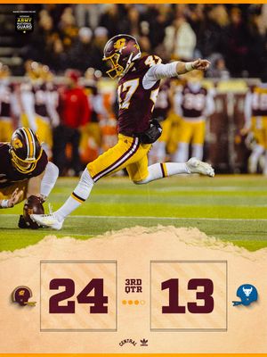 Image post by @CMU_Football on Twitter