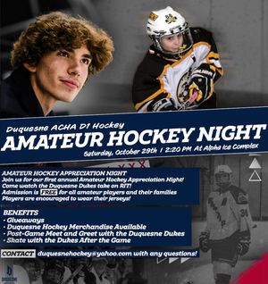 Image post by @DuqHockey on Twitter