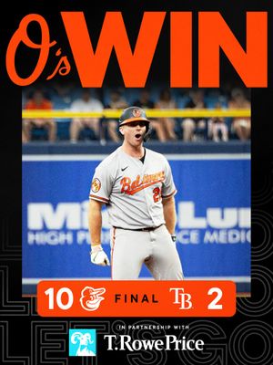 Image post by @Orioles on Twitter